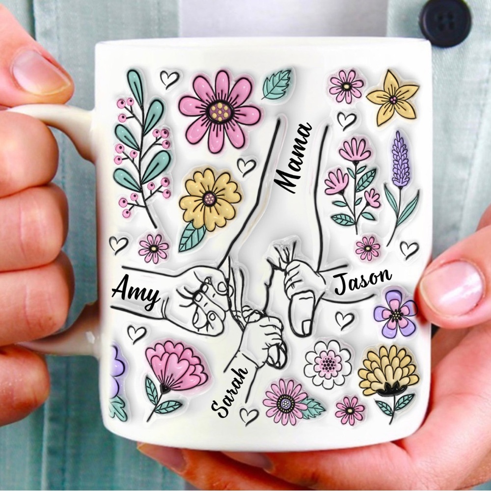 Mom Mug 1 - 6 children’s names